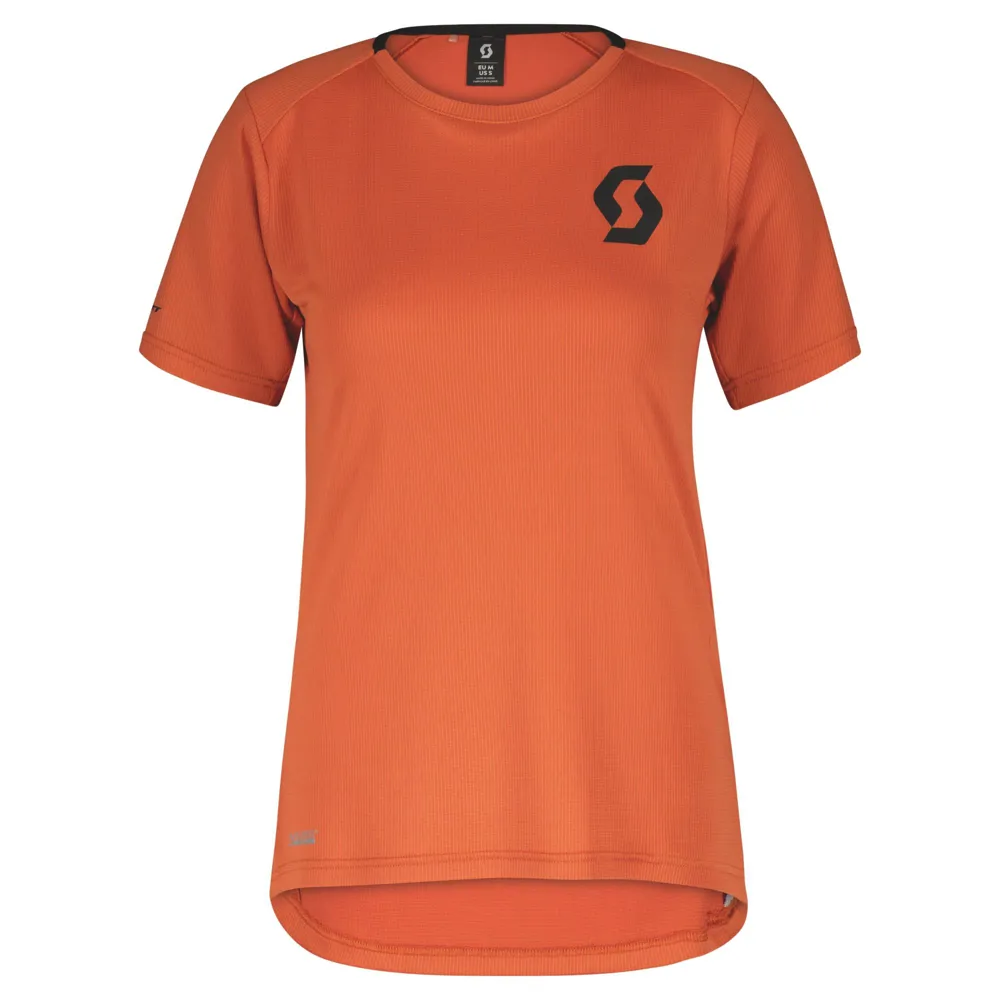 uPRISE Bikes Scott Trail Vertic Pro Women's Short Sleeve Jersey - Braze Orange | Price match, 365 day return s, 18-Month Warranty, Finance Available & Free UK Delivery