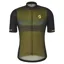 Scott RC Team 10 Men's Short Sleeve Jersey - Fir Green/Bitter Yellow