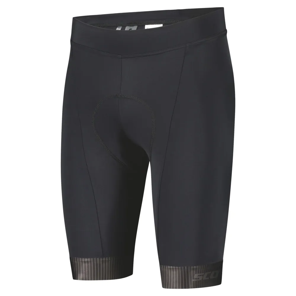 uPRISE Bikes Scott RC Team Men's Lycra Shorts - Black/Dark Grey | Price match, 365 day return s, 18-Month Warranty, Finance Available & Free UK Delivery