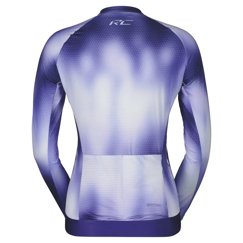 Scott RC Pro Women's Long Sleeve Jersey - Dream Blue/Moon Blue-1