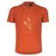 Scott Trail Flow 20 DRI Junior Short Sleeve Jersey - Braze Orange
