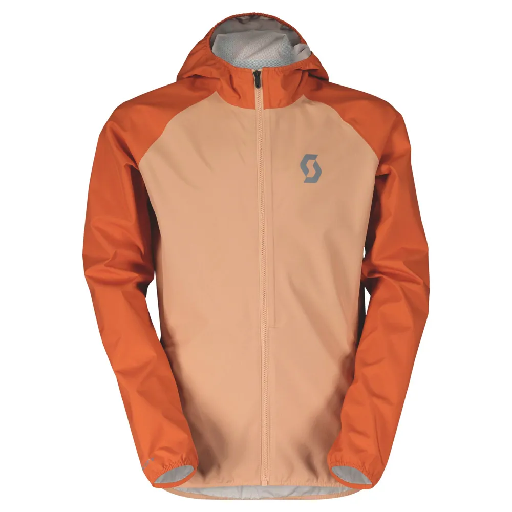 uPRISE Bikes Scott Junior Waterproof Jacket - Rose Beige/Braze Orange | Price match, 365 day return s, 18-Month Warranty, Finance Available & Free UK Delivery