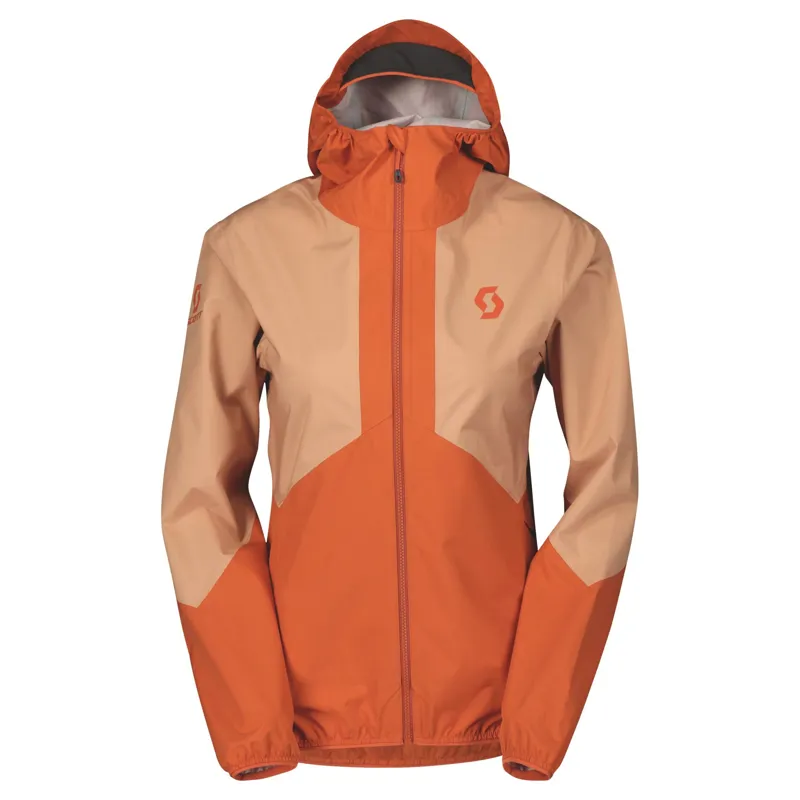 Scott Explorair Light Dryo 2.5L Women's Jacket - Braze Orange/Rose Beige
