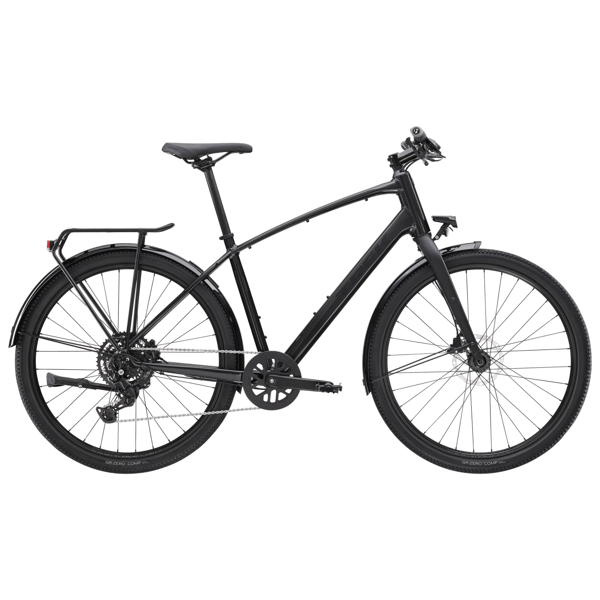 Trek Dual Sport 2 Gen 5 Equipped 2024 Hybrid Bike Lithium Grey