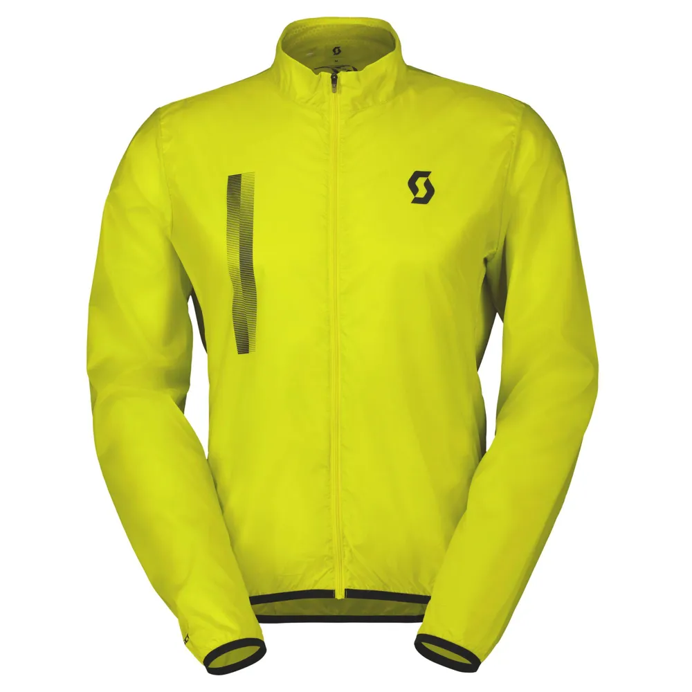 uPRISE Bikes Scott RC Team WB Men's Jacket - Sulphur Yellow/Black | Price match, 365 day return s, 18-Month Warranty, Finance Available & Free UK Delivery