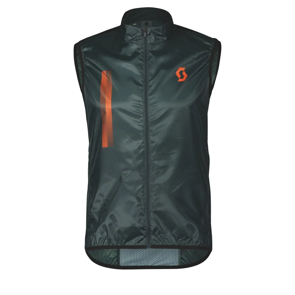 uPRISE Bikes Scott RC Team WB Men's Vest - Aruba Green/Braze Orange | Price match, 365 day return s, 18-Month Warranty, Finance Available & Free UK Delivery