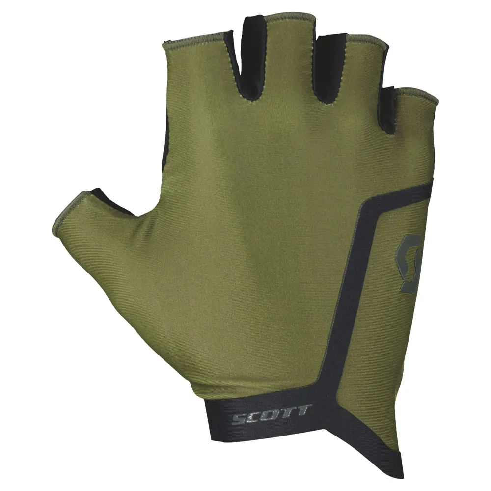 uPRISE Bikes Scott Perform Gel Short Finger Gloves - Fir Green | Price match, 365 day return s, 18-Month Warranty, Finance Available & Free UK Delivery