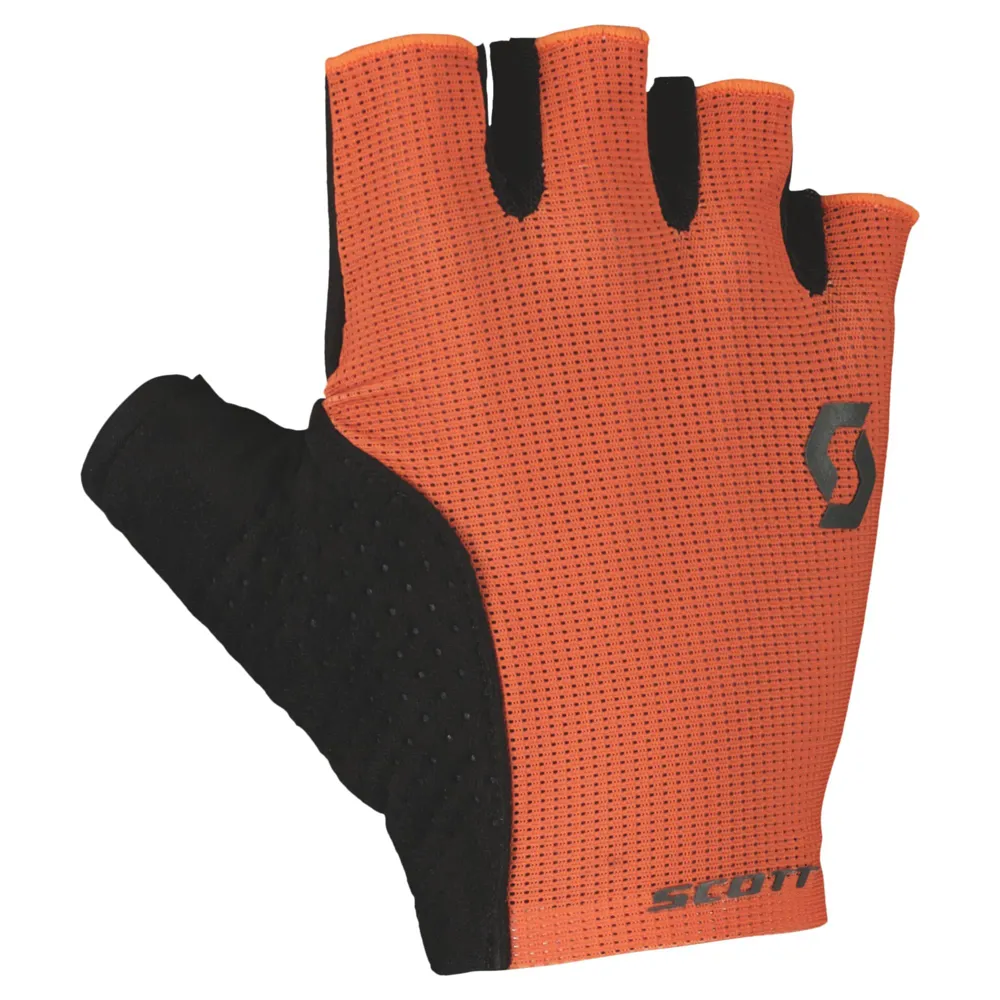 uPRISE Bikes Scott Essential Gel Short Finger Gloves - Braze Orange | Price match, 365 day return s, 18-Month Warranty, Finance Available & Free UK Delivery