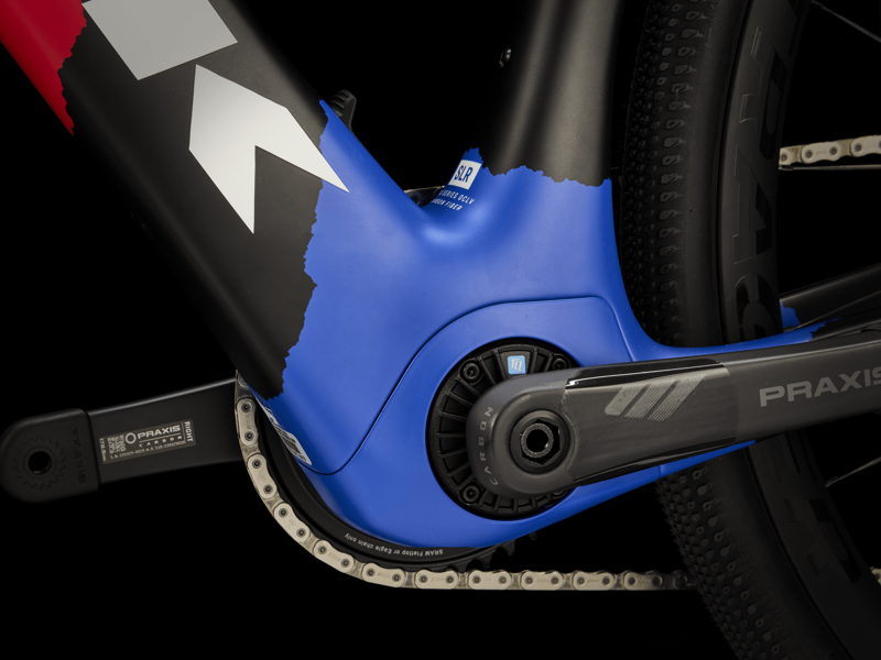 Trek Domane+ SLR 7 AXS 2025 Electric Road Bike - Matte Trek Black-4