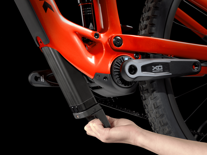 Trek Fuel EXe 9.9 XO AXS T-Type 2024 Electric Mountain Bike - Lava-9