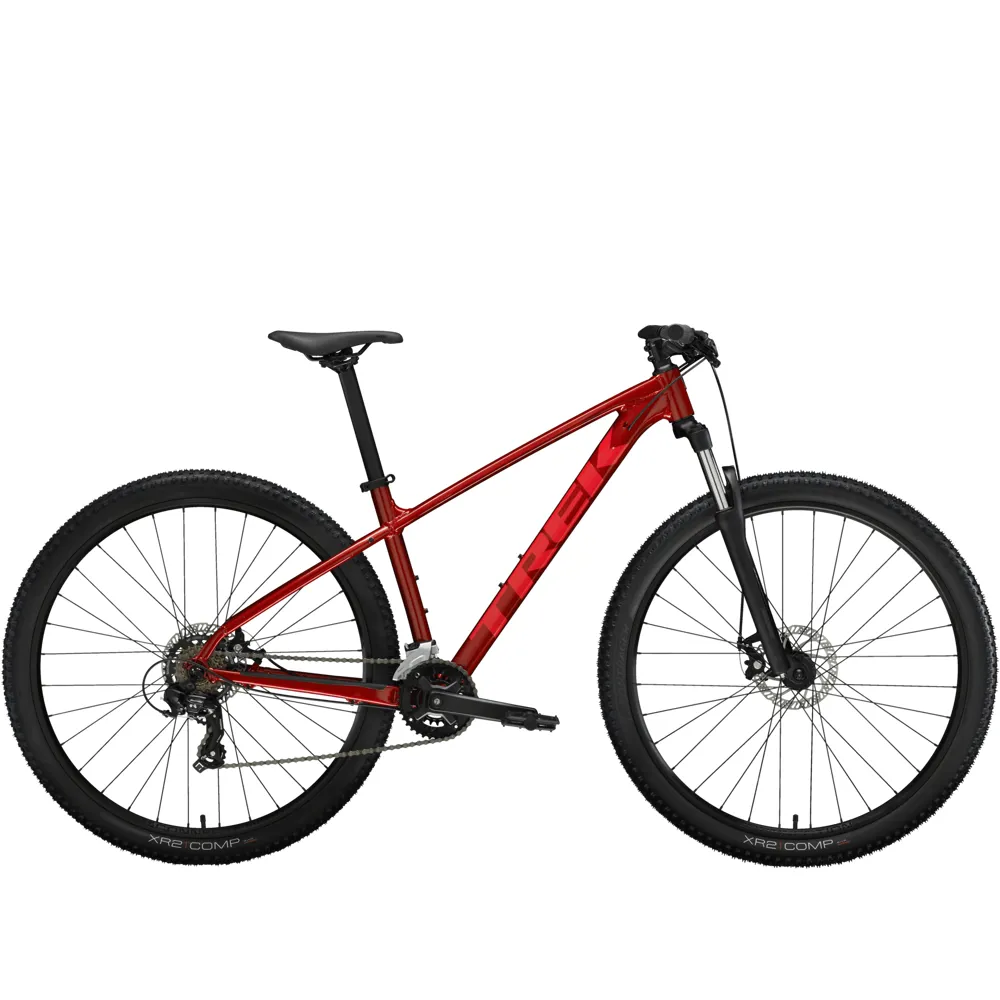 uPRISE Bikes Trek Marlin 4 Gen 2 27.5/29er 2025 Hardtail Mountain Bike - Crimson | Price match, 365 day return s, 18-Month Warranty, Finance Available & Free UK Delivery