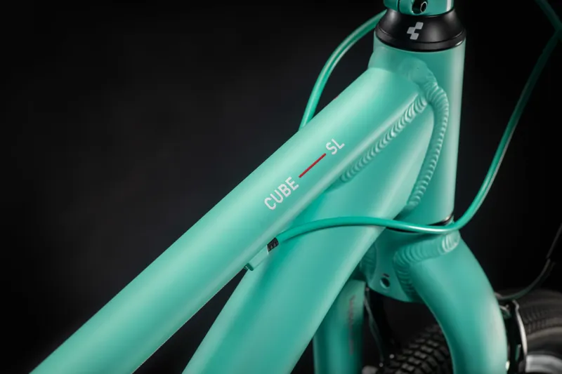 Cube Acid 240 SL 24w Kids Bike - Indigo/Mint-1