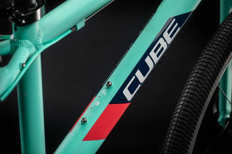 Cube Acid 240 SL 24w Kids Bike - Indigo/Mint-2