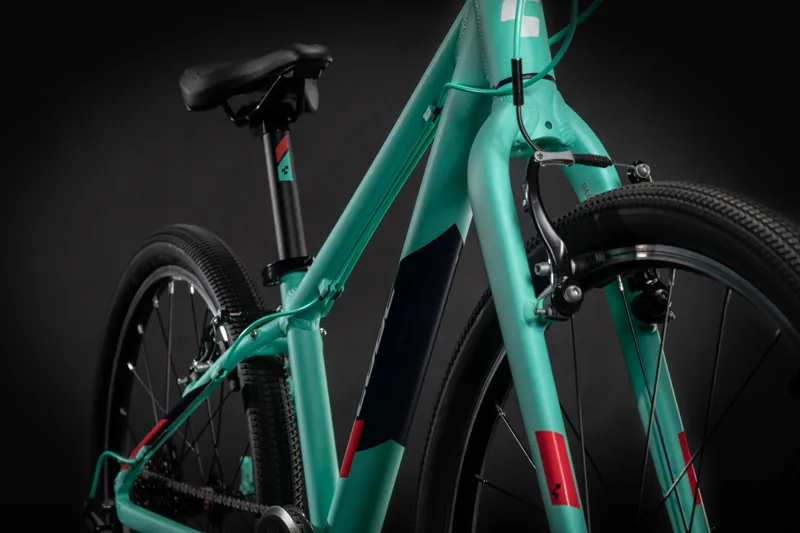 Cube Acid 240 SL 24w Kids Bike - Indigo/Mint-4