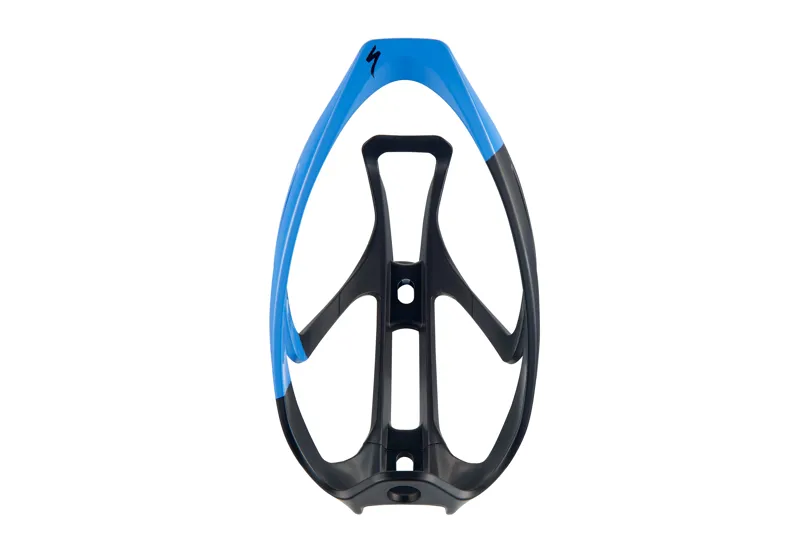 Specialized Rib Cage II Bottle Cage - Black/Sky Blue-2