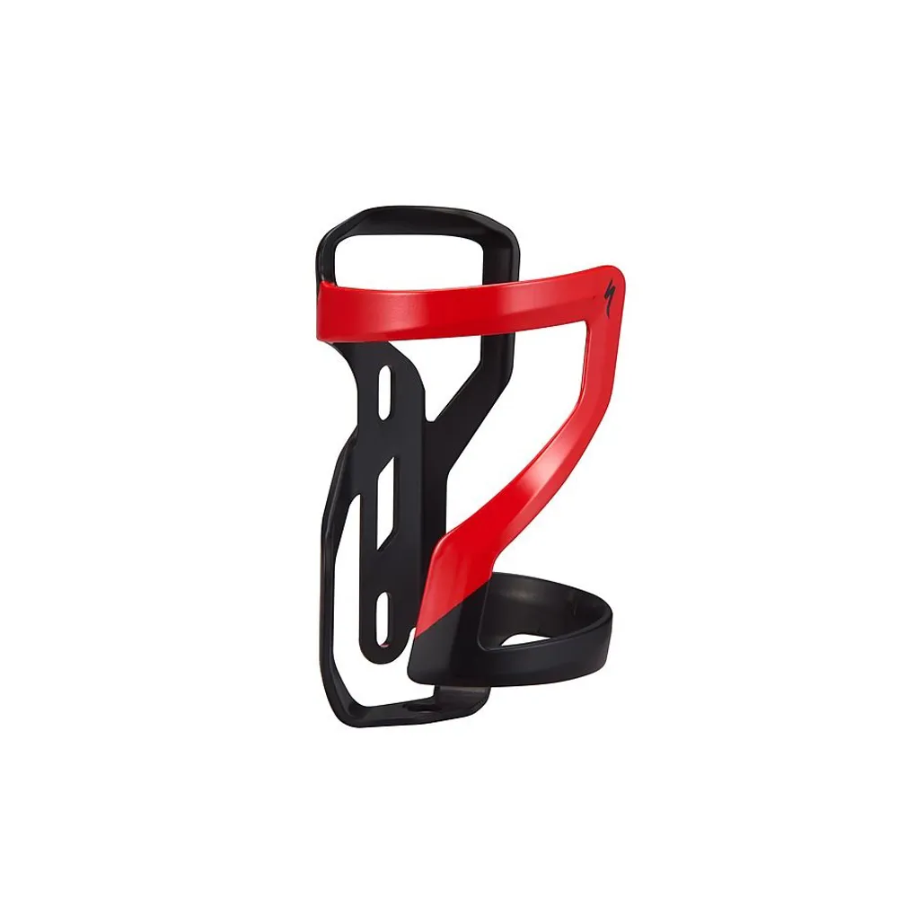 uPRISE Bikes Specialized Zee Cage II - Right Hand - Matt Black/Flo Red | Price match, 365 day return s, 18-Month Warranty, Finance Available & Free UK Delivery