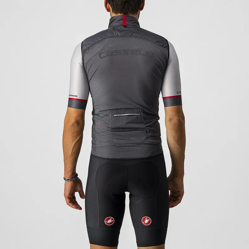 Castelli Aria Men's Windproof Vest - Dark Grey-1