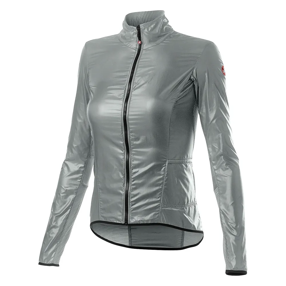 uPRISE Bikes Castelli Aria Shell Windproof Women's Jacket - Silver Grey | Price match, 365 day return s, 18-Month Warranty, Finance Available & Free UK Delivery