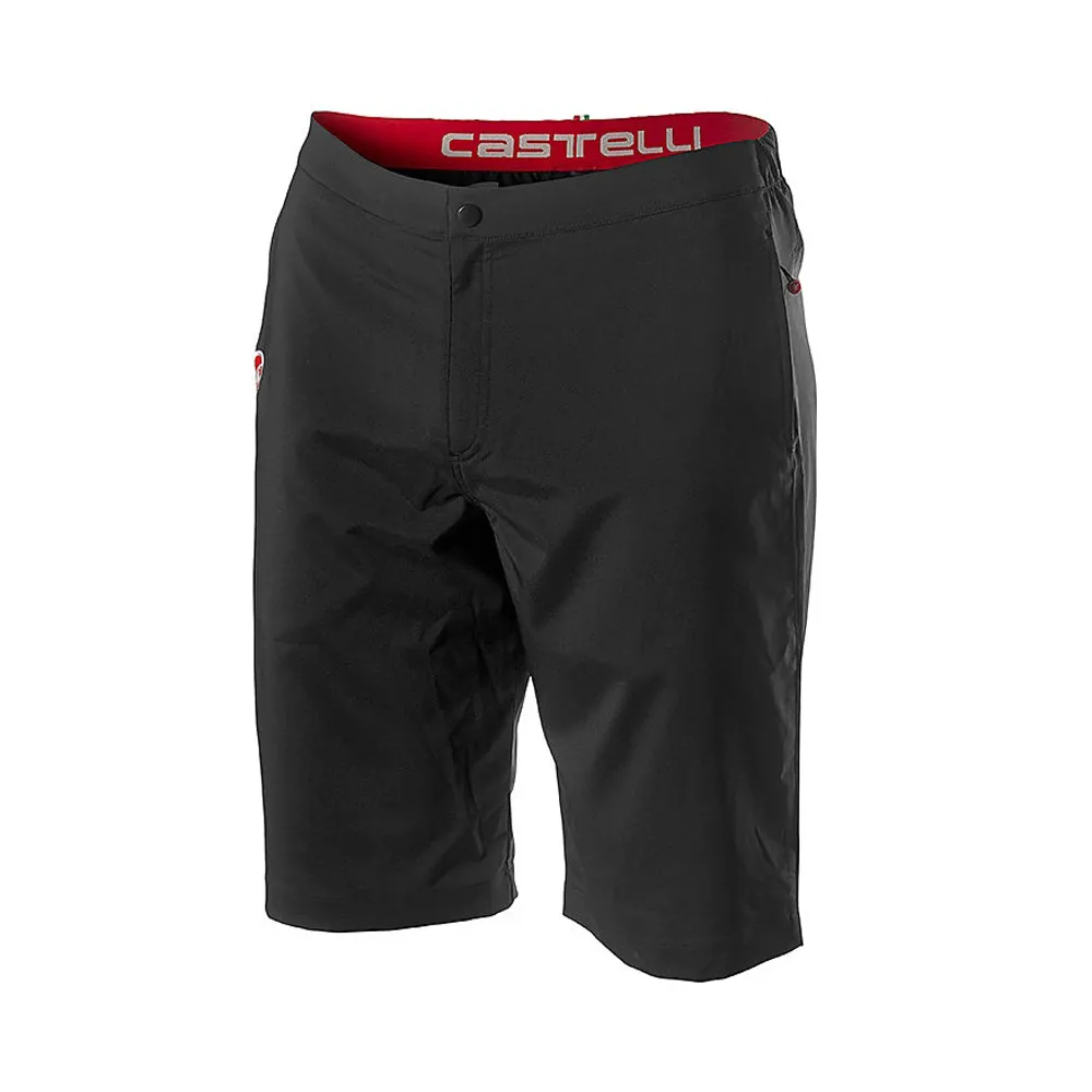 uPRISE Bikes Castelli Milano Casual Shorts - Black | Price match, 365 day return s, 18-Month Warranty, Finance Available & Free UK Delivery