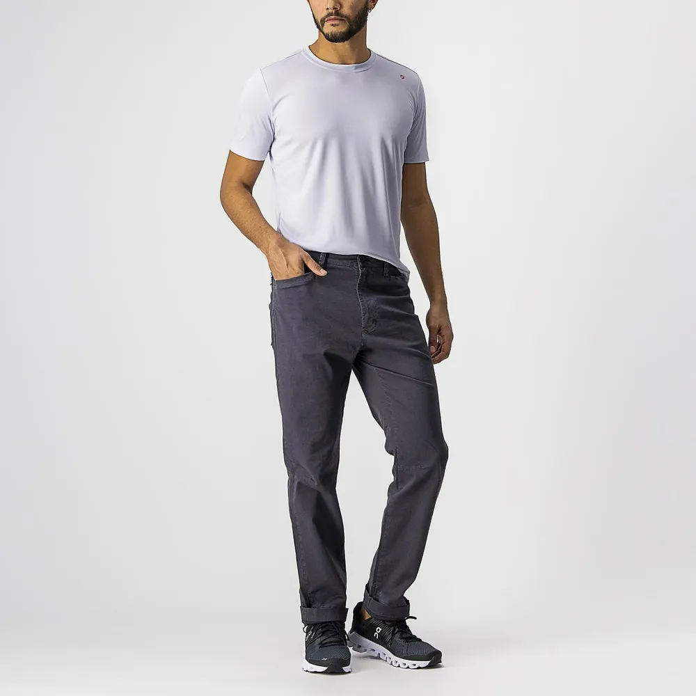 uPRISE Bikes Castelli VG 5 Pocket Men's Casual Pants - Dark Infinity Blue | Price match, 365 day return s, 18-Month Warranty, Finance Available & Free UK Delivery