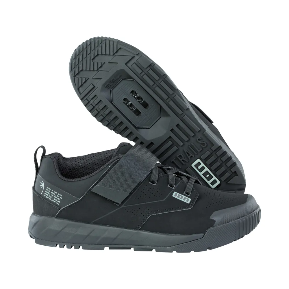 uPRISE Bikes Ion Rascal AMP Clipless Unisex Mountain Bike Shoes - Black - Size 40 | Price match, 365 day return s, 18-Month Warranty, Finance Available & Free UK Delivery