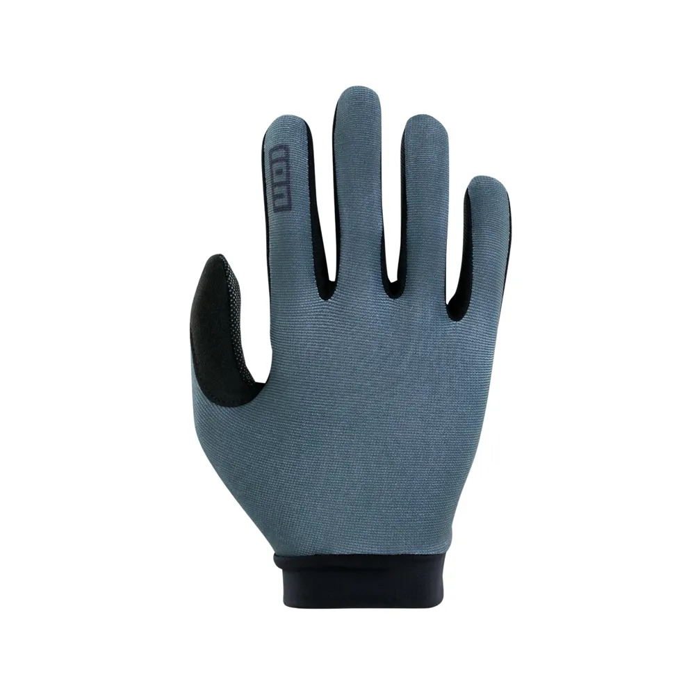 uPRISE Bikes Ion Logo Long Finger Unisex MTB Gloves - Thunder Grey | Price match, 365 day return s, 18-Month Warranty, Finance Available & Free UK Delivery