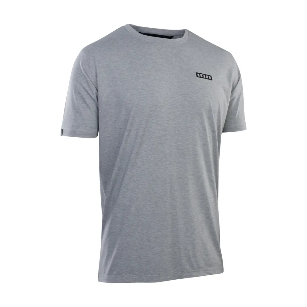 uPRISE Bikes Ion S Logo DR Short Sleeve Men's Jersey - Grey Melange | Price match, 365 day return s, 18-Month Warranty, Finance Available & Free UK Delivery