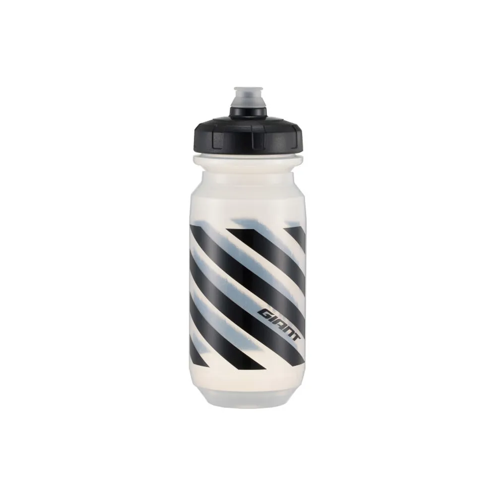 uPRISE Bikes Giant Doublespring Transparent Water Bottle - Clear/Black - 600ml | Price match, 365 day return s, 18-Month Warranty, Finance Available & Free UK Delivery