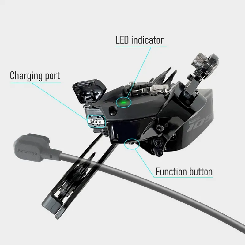 Shimano RD-R7150 105 Di2 12-speed E-tube Rear Derailleur-4