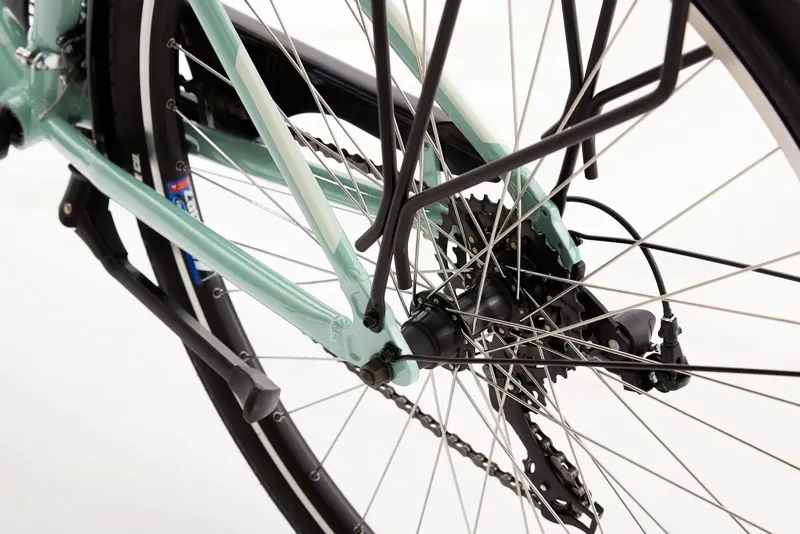 Ridgeback Avenida 21 Unisex 2025 Hybrid Bike - Green-4