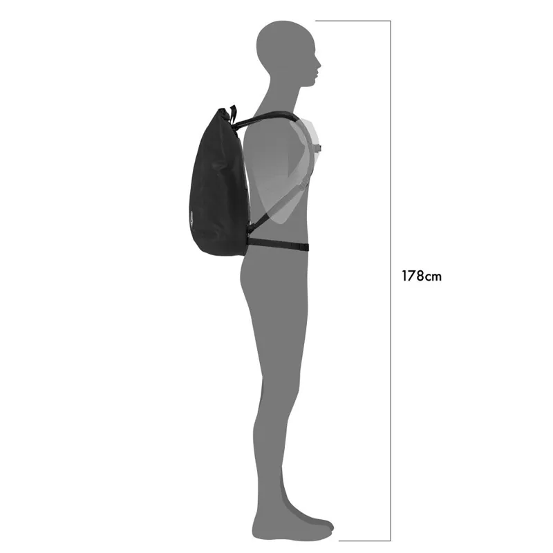 Ortlieb Velocity PS Backpack - 23 Litre - Black-4