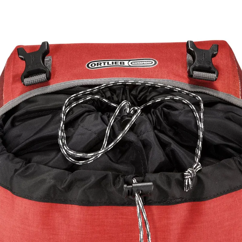 Ortlieb Bike Packer Plus QL2.1 Pannier Bags - 42 Litre - Salsa/Dark Chili-4