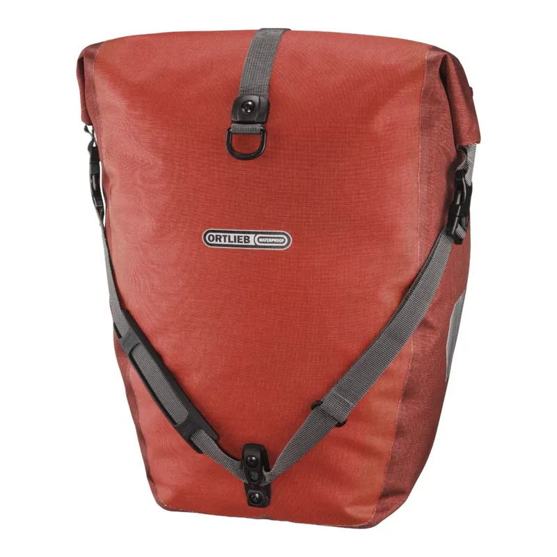 Ortlieb Back Roller Plus QL2.1 Pannier Bags - 40 Litre - Salsa/Dark Chili-4