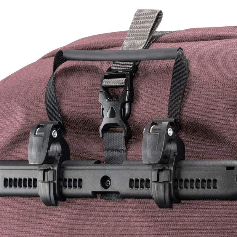 Ortlieb Back Roller Urban QL2.1 Single Pannier Bag - 20 Litre - Ash Rose-2