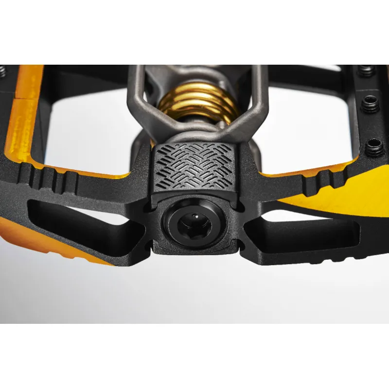 Crank Brothers Mallet DH 11Clipless MTB Pedals - Black/Gold-4