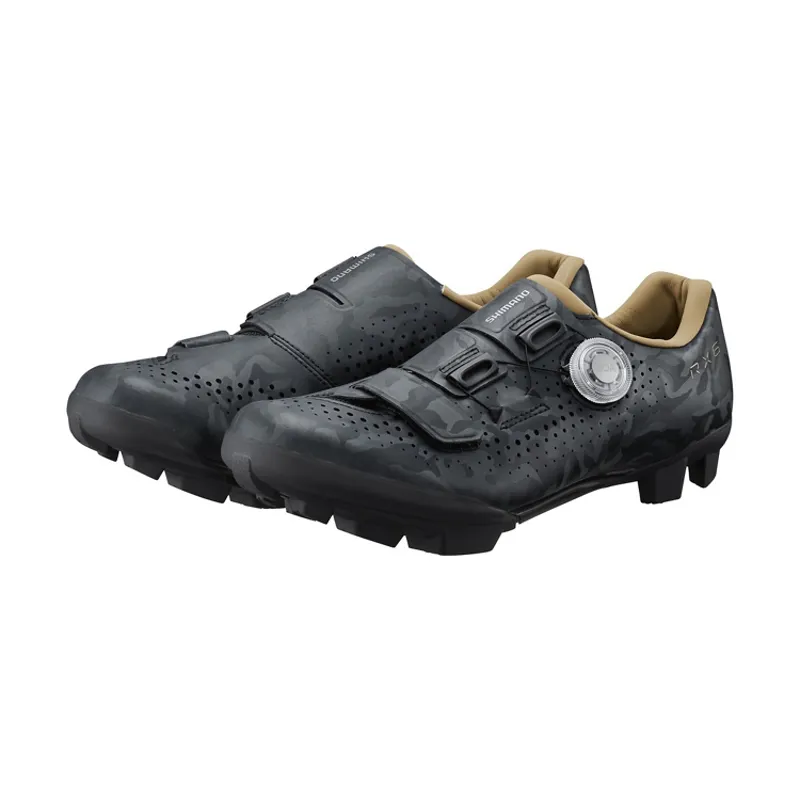 Shimano RX600W Women's Clipless Gravel Road Shoes - Black-4