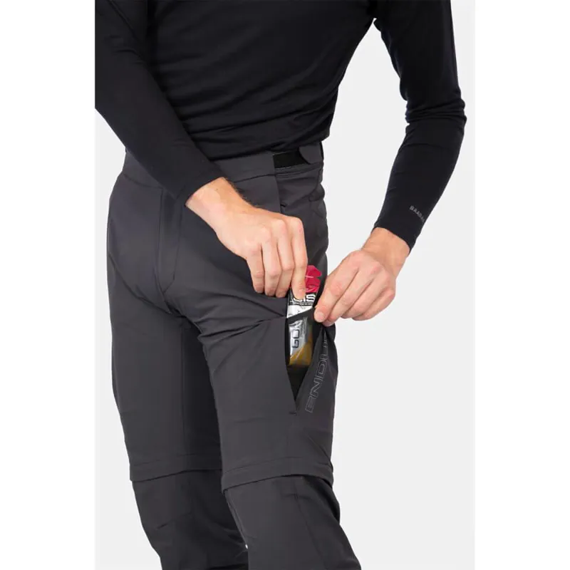 Endura GV500 Zip-Off Men's MTB Trouser - Black-4