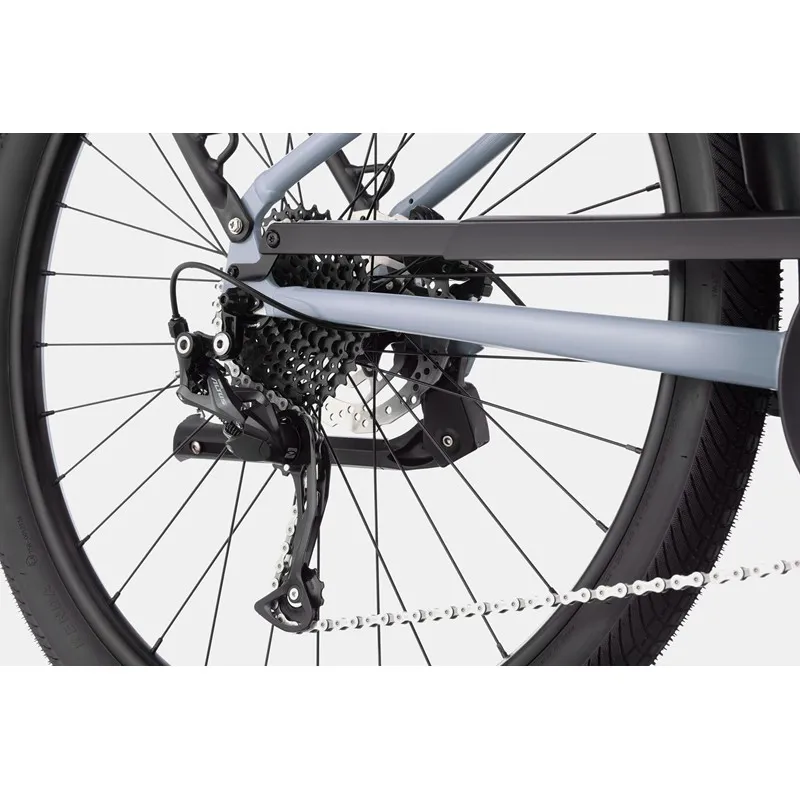 Cannondale Adventure Neo 3.1 EQ 2024 Unisex Electric Hybrid Bike - Blue-4