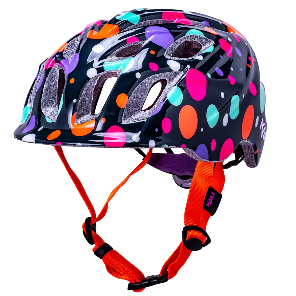 uPRISE Bikes Kali Chakra Child Lighted Kids Helmet - Confetti Gloss Teal | Price match, 365 day return s, 18-Month Warranty, Finance Available & Free UK Delivery