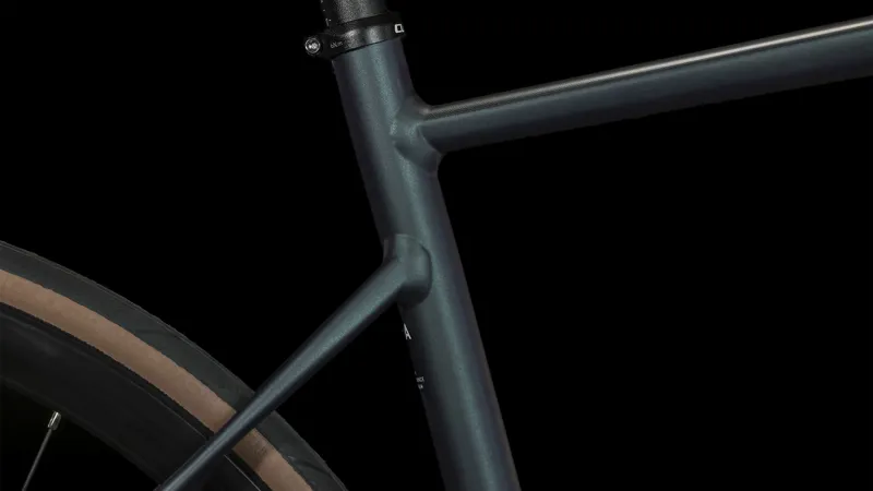 Cube Attain 2024 Endurance Road Bike - Deepblue/White-4