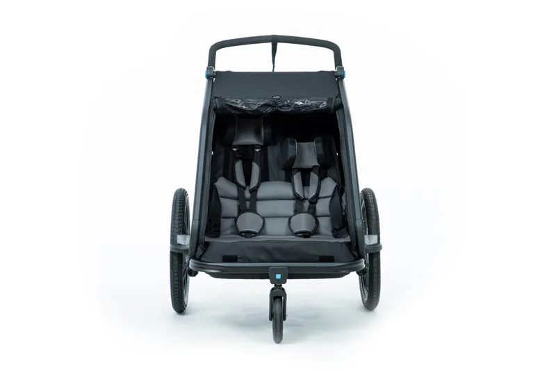 Cube Kids Trailer Double CMPT - Black-4