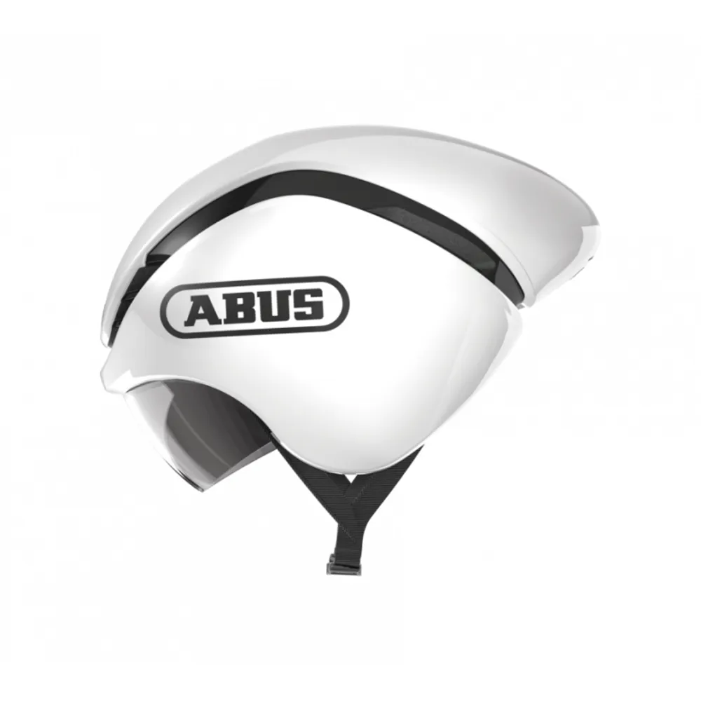 uPRISE Bikes Abus GameChanger TT Aero Helmet - White | Price match, 365 day return s, 18-Month Warranty, Finance Available & Free UK Delivery