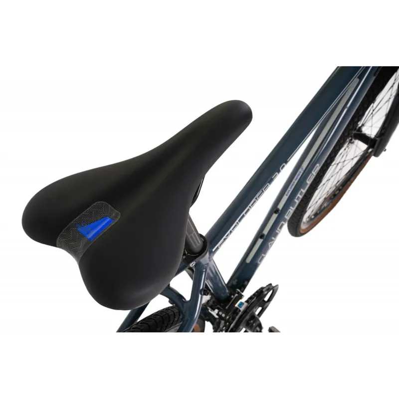 Claud Butler Explorer 3.0 Hybrid Bike - Grey-4