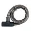 Oxford Barrier Armoured Cable Lock - 1.4m x 25mm - Smoke