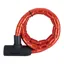 Oxford Barrier Armoured Cable Lock - 1.4m x 25mm - Red