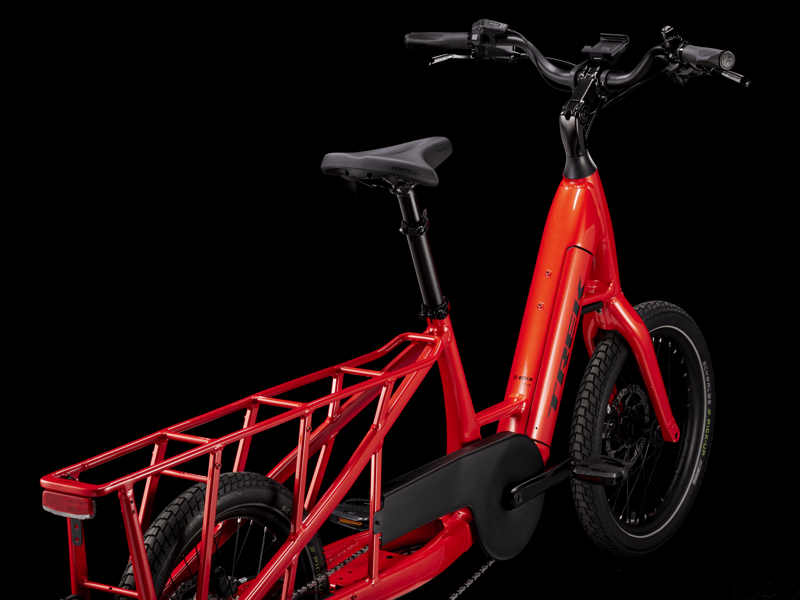 Trek Fetch+ 2 20w 2025 Electric Cargo Bike - Lava - Large-2