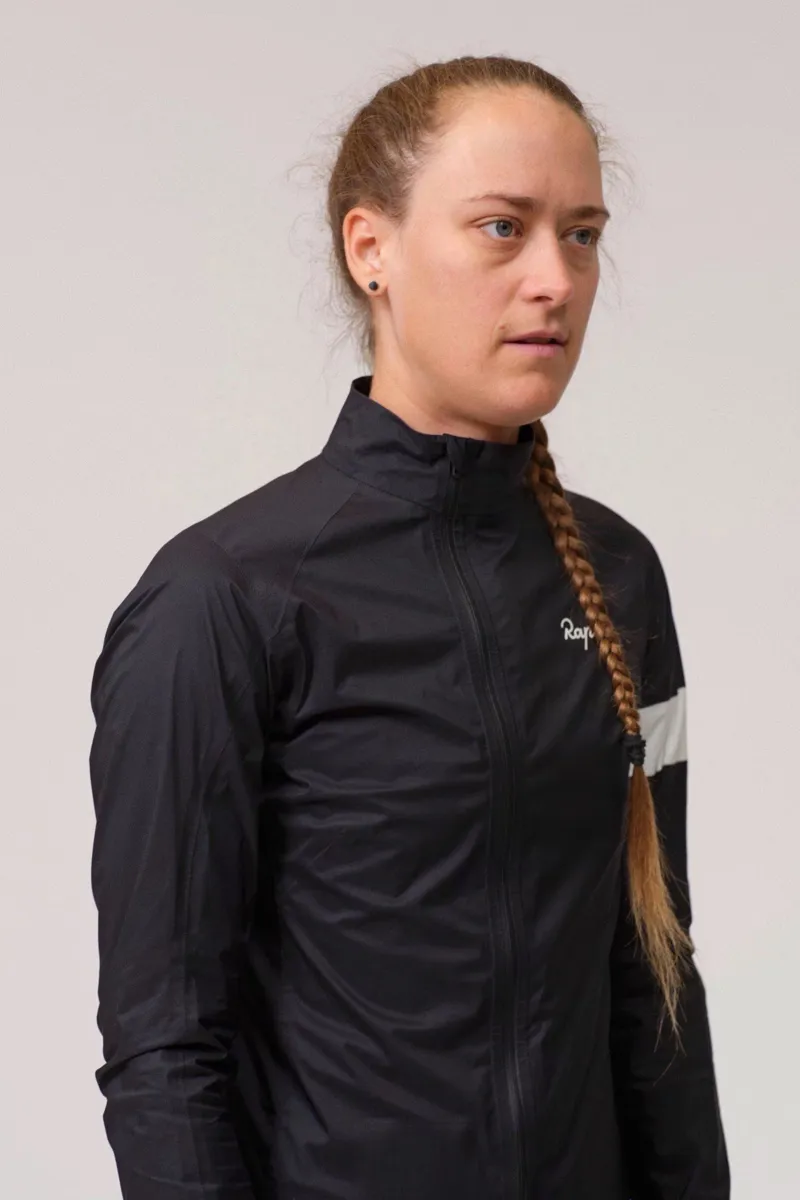 Rapha Core II Women's Cycling Rain Jacket - Black-3