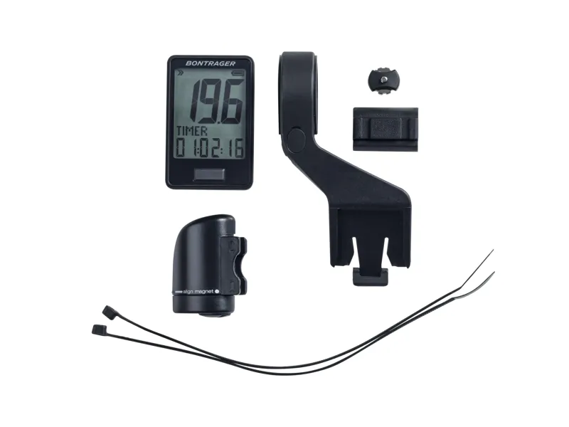 Bontrager RIDEtime Wireless Cycling Computer - Black-1