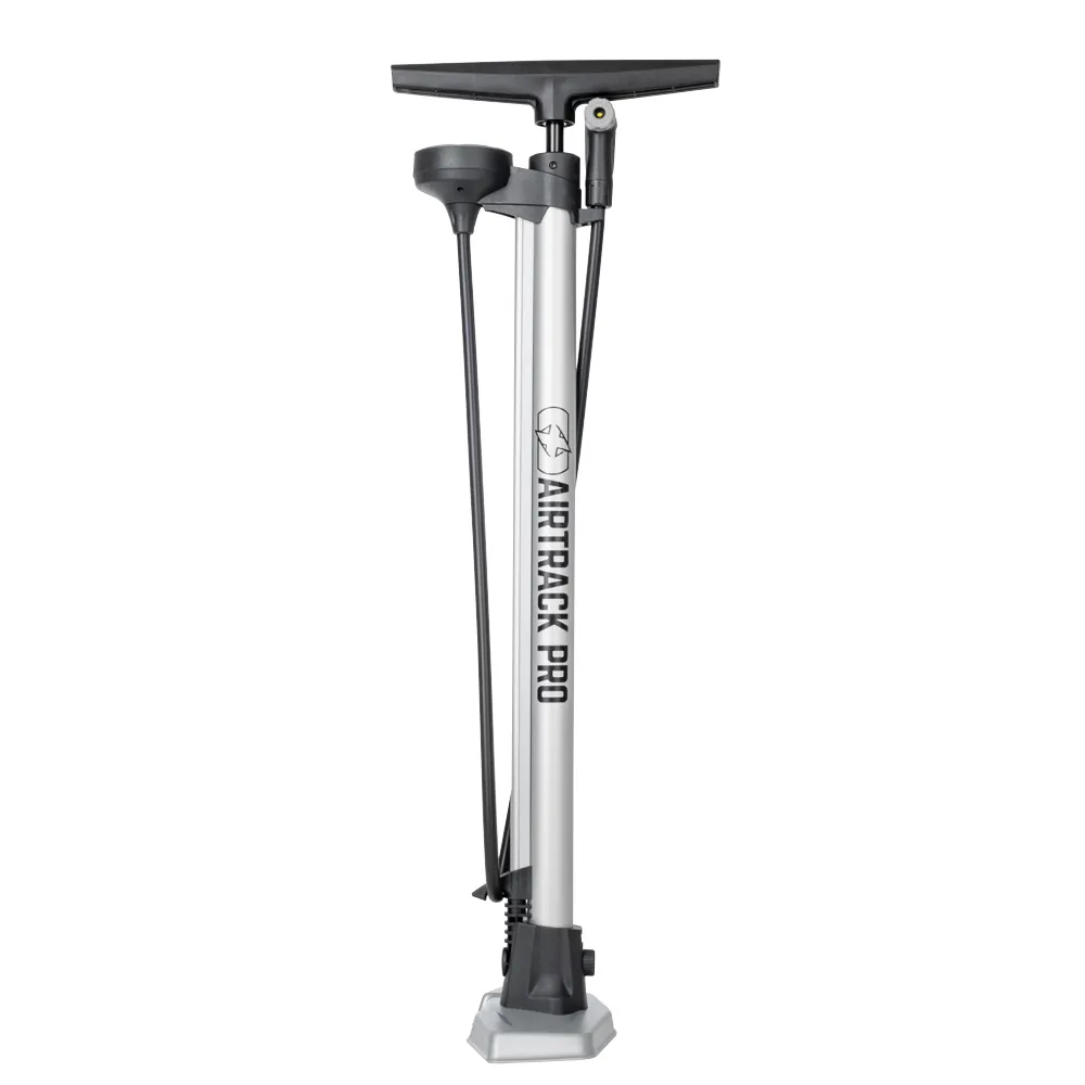 uPRISE Bikes Oxford Airtrack Pro 2.0 160 Psi Track Pump - Silver | Price match, 365 day return s, 18-Month Warranty, Finance Available & Free UK Delivery