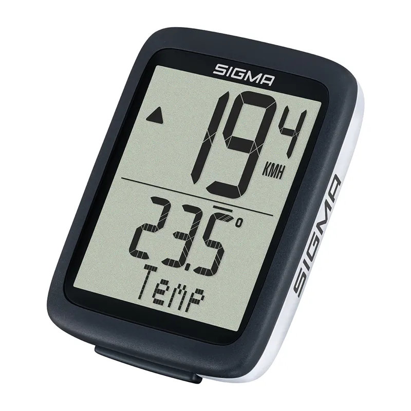 Sigma BC 10.0 Wired Cycle Computer - Black/White-2
